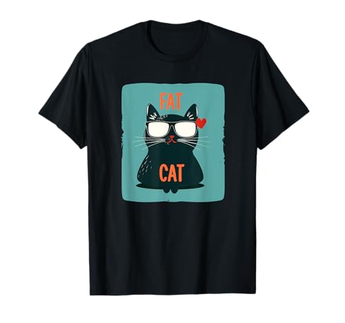 Niedliche dicke Katze mit Brille Kostüm für Erwachsene und Kinder T-Shirt Niedliche dicke Katze mit Brille Kostüm für Erwachsene und Kinder T-Shirt von Funny Fat Cat Outfit