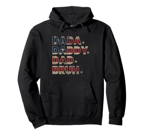 Dada Daddy Dad Bruh Lustiger Ehemann Vatertag USA Herren Geschenk Pullover Hoodie Dada Daddy Dad Bruh Lustiger Ehemann Vatertag USA Herren Geschenk Pullover Hoodie von Funny Father’s Day Apparel