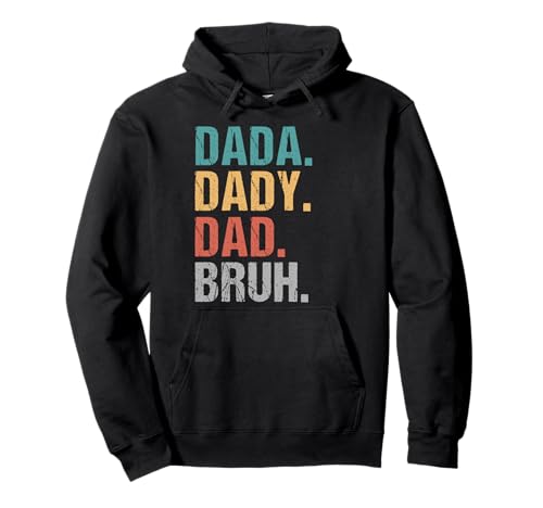 Dada Daddy Dad Bruh Lustiger Ehemann Papa Vatertag Herren Pullover Hoodie von Funny Father's Day Gift for Dads Outfits