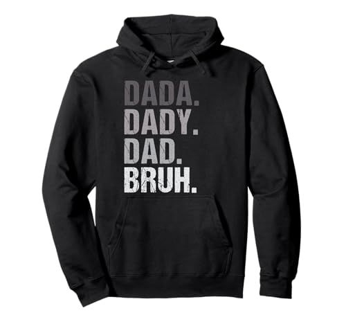 Dada Daddy Dad Bruh Vatertag Lustiger Papa Bruh Ehemann Herren Pullover Hoodie von Funny Father's Day Gift for Dads Outfits