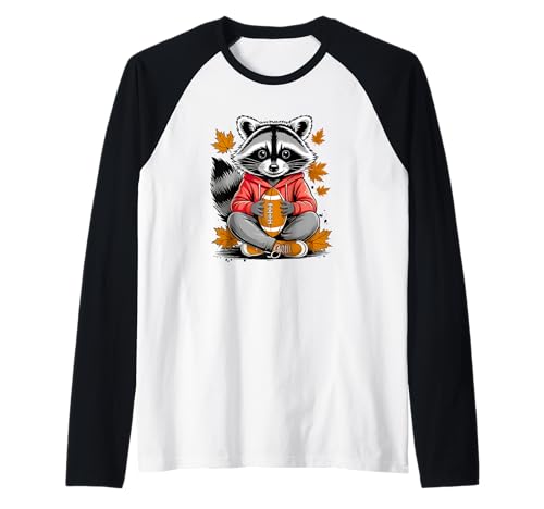 Cooler Waschbär Fußball Spiel Tag Geschenk Erwachsene Kinder Männer Frauen Raglan Cooler Waschbär Fußball Spiel Tag Geschenk Erwachsene Kinder Männer Frauen Raglan von Funny Feral Raccoon Football Fan Graphic Design