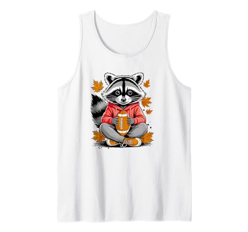 Cooler Waschbär Fußball Spiel Tag Geschenk Erwachsene Kinder Männer Frauen Tank Top Cooler Waschbär Fußball Spiel Tag Geschenk Erwachsene Kinder Männer Frauen Tank Top von Funny Feral Raccoon Football Fan Graphic Design