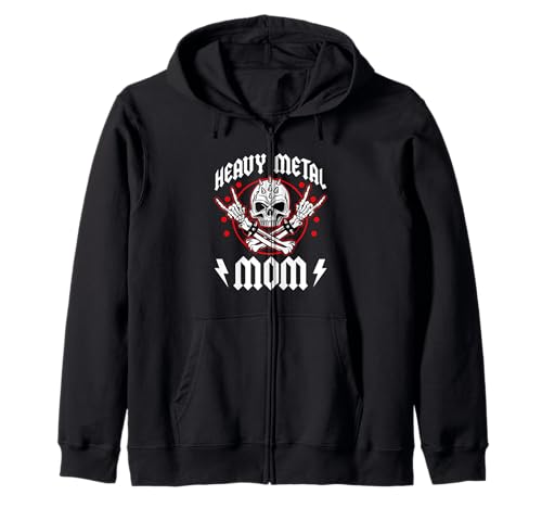 Heavy Metal Band Musik Festival Mama Frauen Konzert Mutter Kapuzenjacke Heavy Metal Band Musik Festival Mama Frauen Konzert Mutter Kapuzenjacke von Funny Festival Mom Concert Heavy Metal Apparel