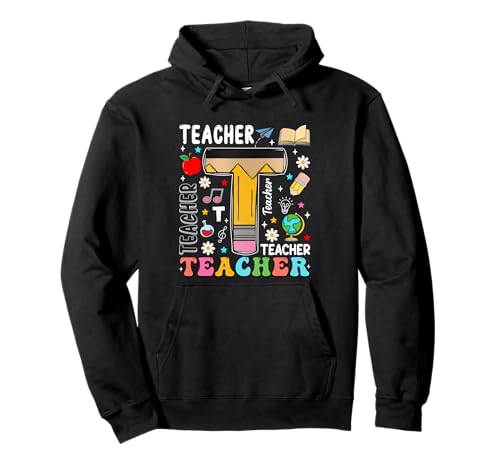 Pencil T Lustiger Lehrer Erster Schultag Lehrer Kinder Pullover Hoodie von Funny First Day Of School