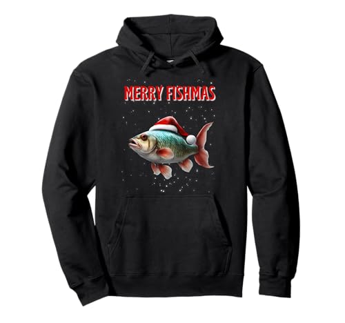 Merry Fishmas Xmas Ugly Lustiges Fisch-Weihnachts-T-Shirt für Herren Pullover Hoodie Merry Fishmas Xmas Ugly Lustiges Fisch-Weihnachts-T-Shirt für Herren Pullover Hoodie von Funny Fish Fishing Fisherman Christmas Xmas Santa