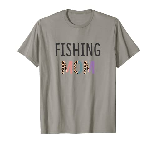 Fischer-Mutter, Geschenk für Fischerinnen und Frauen T-Shirt Fischer-Mutter, Geschenk für Fischerinnen und Frauen T-Shirt von Funny Fishing Mom Tee