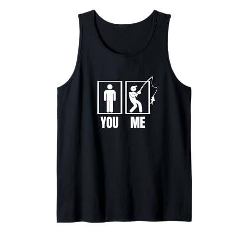 Ich Liebe Angeln Stolze lustige Männer beim Angeln Tank Top von Funny Fishing Stuff For Men