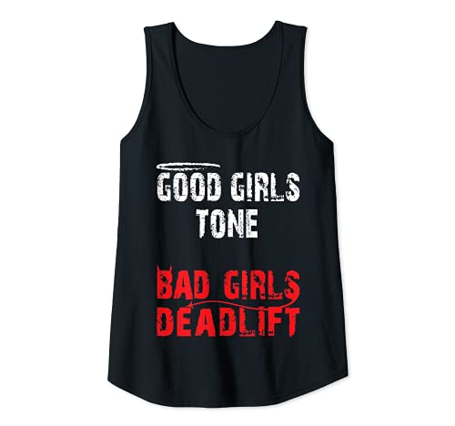 Damen Bad Girls Deadlift Funny Workout Zitate Gym Sprüche Geschenk Tank Top Damen Bad Girls Deadlift Funny Workout Zitate Gym Sprüche Geschenk Tank Top von Funny Fitness Quotes Apparel