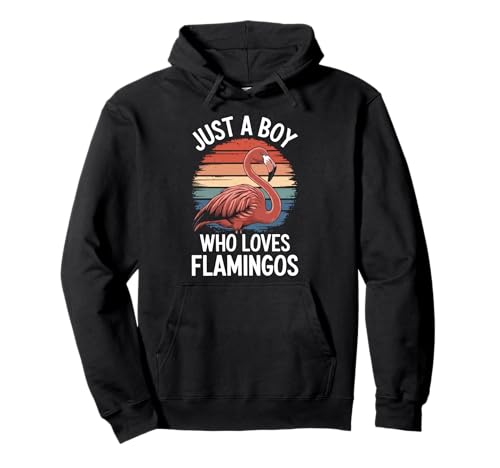 Just A Boy Who Loves Flamingos Bird Fan Jungen Kinder Flamingo Pullover Hoodie Just A Boy Who Loves Flamingos Bird Fan Jungen Kinder Flamingo Pullover Hoodie von Funny Flamingo Lover Clothing