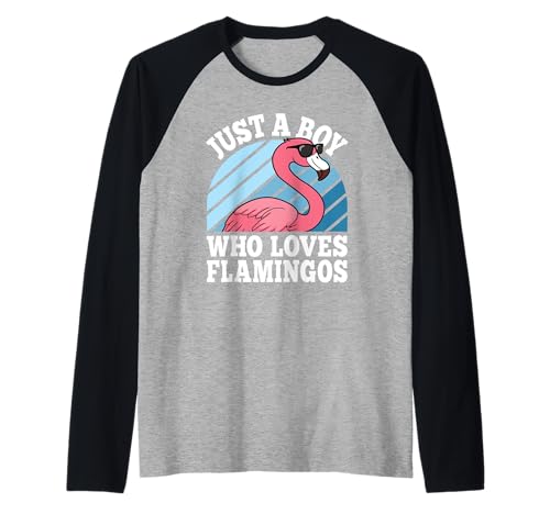 Nur EIN Junge, der Flamingos liebt Lustige Flamingo-Liebhaber für Jungen Raglan Nur EIN Junge, der Flamingos liebt Lustige Flamingo-Liebhaber für Jungen Raglan von Funny Flamingo Outfit Men Women Boys Girls Kids