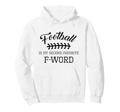 Lustiger Fußball ist Meine zweitliebste Wort-Männer-Ehemann-Saison Pullover Hoodie Lustiger Fußball ist Meine zweitliebste Wort-Männer-Ehemann-Saison Pullover Hoodie von Funny Football Apparel