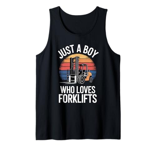 Herren Nur EIN Junge, der Gabelstapler liebt Warehouse Driver Forklift Tank Top Herren Nur EIN Junge, der Gabelstapler liebt Warehouse Driver Forklift Tank Top von Funny Forklift Apparel for Men Women