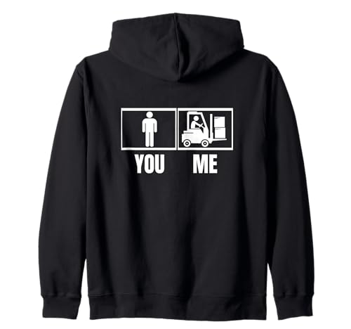 Warehouse Worker Proud Funny Men Gabelstapler Operator Kapuzenjacke von Funny Forklift Driver Warehouse Worker