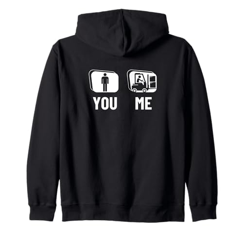 Warehouse Worker Proud Funny Men Gabelstapler Operator Kapuzenjacke von Funny Forklift Driver Warehouse Worker