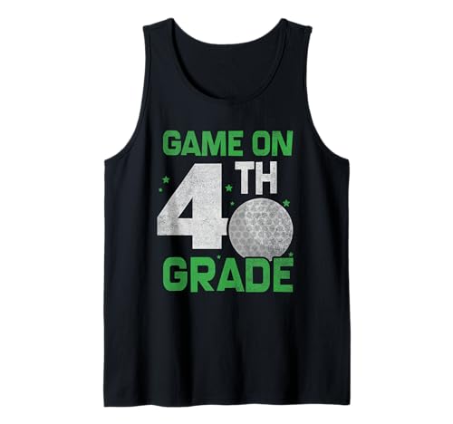 Back to School Jungen Mädchen Lustiges Golf Erster Tag der 4. Klasse Tank Top Back to School Jungen Mädchen Lustiges Golf Erster Tag der 4. Klasse Tank Top von Funny Fourth Grade Tees for kids