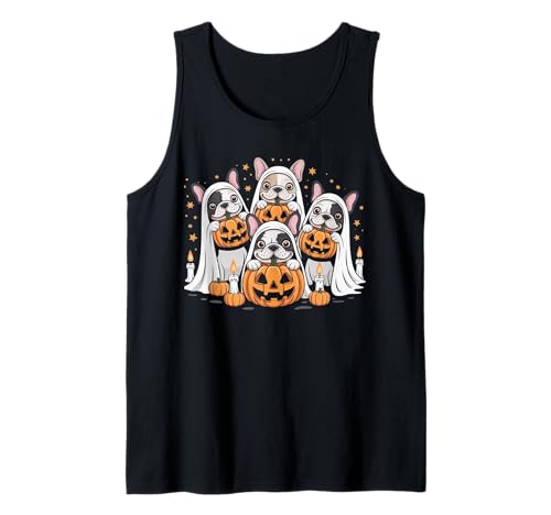 Niedlicher Hund im Geist, lustige französische Bulldogge, Geist, Halloween, Kinder Tank Top Niedlicher Hund im Geist, lustige französische Bulldogge, Geist, Halloween, Kinder Tank Top von Funny French Bulldog Lover Ghost Halloween Gifts