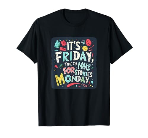 Freitag Spaß, Monday Memories Emblem für Coole Jungen und Mädchen T-Shirt Freitag Spaß, Monday Memories Emblem für Coole Jungen und Mädchen T-Shirt von Funny Friday Stories