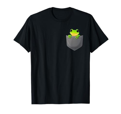 Frosch Shirt Kinder Lustige Frosch Shirts Herren Damen Süße Froschtasche T-Shirt Frosch Shirt Kinder Lustige Frosch Shirts Herren Damen Süße Froschtasche T-Shirt von Funny Frog Lover Cute Designs