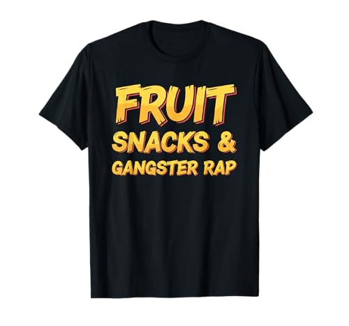 Fruchtsnacks und Gangster-Rap für Kinder, lustig für Jungen und Kleinkinder T-Shirt Fruchtsnacks und Gangster-Rap für Kinder, lustig für Jungen und Kleinkinder T-Shirt von Funny Fruit Snacks & Gangster Rap Saying Apparel