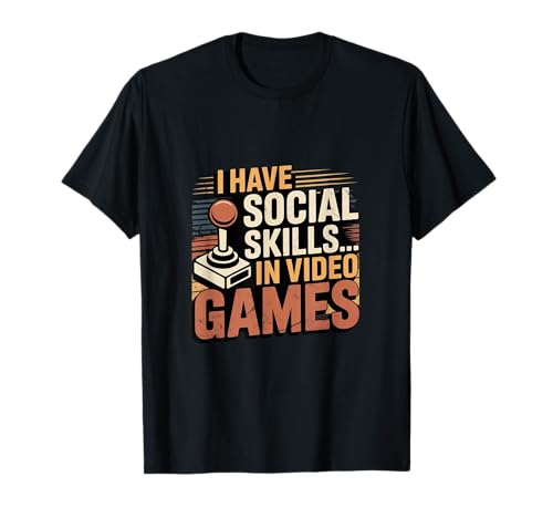 Introvert Gamer, Anti Social Videospiel für Männer und Frauen T-Shirt von Funny Gaming,Anti Social Video Game