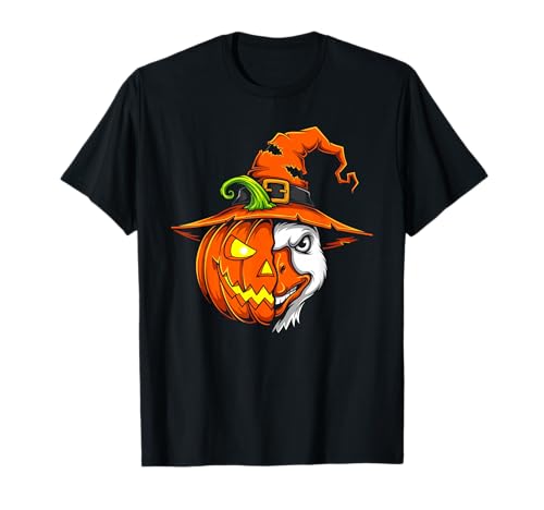 Jack O Lantern Goose Pumpkin Halloween Kinder Herren Damen T-Shirt von Funny Geese Lovers Halloween Pumpkin Outfits
