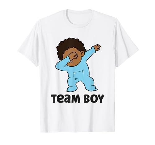 Gender Reveal Babyparty Team Boy T-Shirt von Funny Gender Reveal Lover Gifts