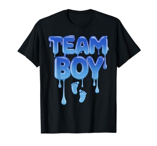 Team Boy Gender Reveal Babyparty T-Shirt Team Boy Gender Reveal Babyparty T-Shirt von Funny Gender Reveal for Mom and Dad Baby Shower