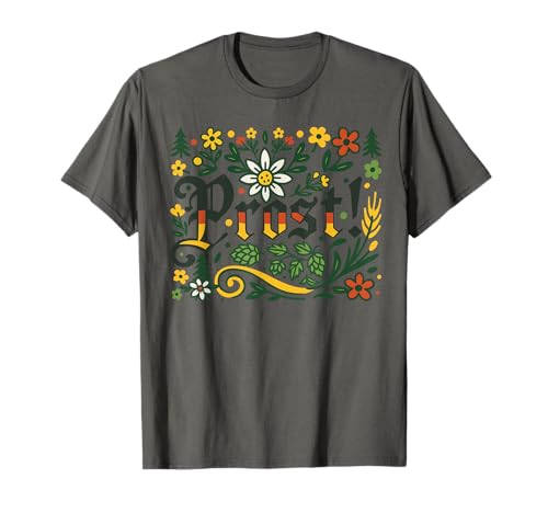 Oktoberfest Trinken Vintage Deutsch Prost Männer Frauen T-Shirt Oktoberfest Trinken Vintage Deutsch Prost Männer Frauen T-Shirt von Funny German Oktoberfest Drinking Prost