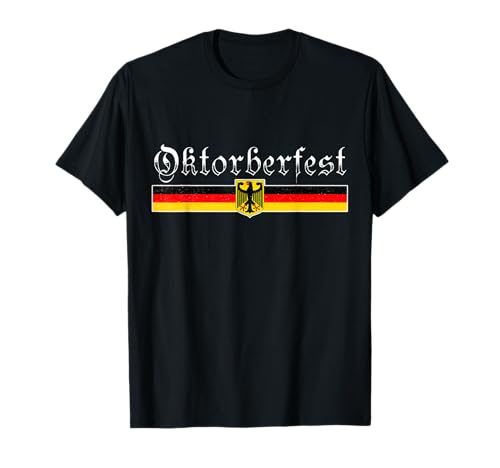 Oktoberfest deutsche Trinken männer Frauen Vintage deutsche Flagge T-Shirt Oktoberfest deutsche Trinken männer Frauen Vintage deutsche Flagge T-Shirt von Funny German Oktoberfest Drinking