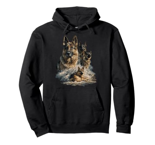 Niedlicher Schäferhund Kunst für Männer Frauen Deutscher Schäferhund Pullover Hoodie Niedlicher Schäferhund Kunst für Männer Frauen Deutscher Schäferhund Pullover Hoodie von Funny German shepherd Design For Men Women
