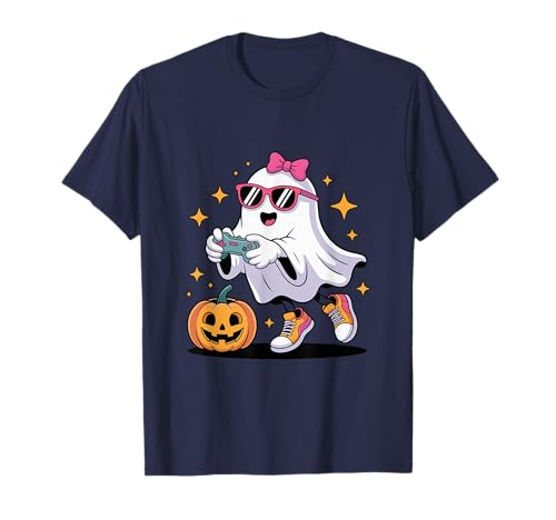 Halloween Boys Kids Ghost Gamer Scary Costume Gaming T-Shirt Halloween Boys Kids Ghost Gamer Scary Costume Gaming T-Shirt von Funny Ghost Gamer Kids Halloween Party Gift