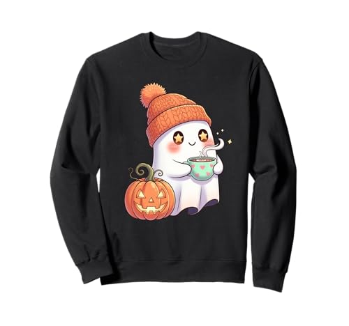 Niedliches Halloween-Geister-Design für Männer, Frauen, Kinder Sweatshirt von Funny Ghost Halloween Party Trick or Treat Gift