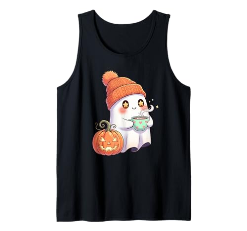 Niedliches Halloween-Geister-Design für Männer, Frauen, Kinder Tank Top von Funny Ghost Halloween Party Trick or Treat Gift