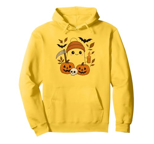 Süßes Geisterhemd Herbst Kürbis T-Shirt Kaffeeliebhaber Damen Herren Pullover Hoodie Süßes Geisterhemd Herbst Kürbis T-Shirt Kaffeeliebhaber Damen Herren Pullover Hoodie von Funny Ghost Pumpkin Halloween Shirt Women Men Kids