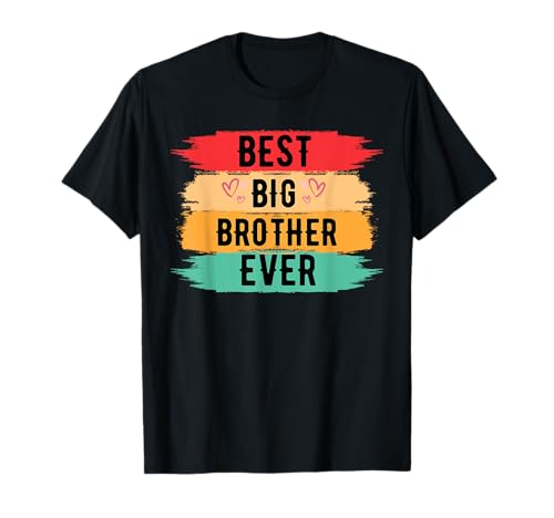 Best Big Brother Ever Shirt Ältere Geschwister Teenager für Jungen T-Shirt Best Big Brother Ever Shirt Ältere Geschwister Teenager für Jungen T-Shirt von Funny Gifts for Best Big Brother