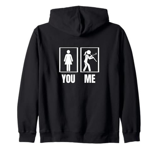 Oboe Stolze lustige Frauen-Oboistin Kapuzenjacke von Funny Gifts for Oboe Players And Oboists