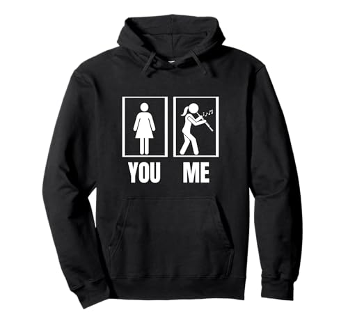 Oboe Stolze lustige Frauen-Oboistin Pullover Hoodie von Funny Gifts for Oboe Players And Oboists
