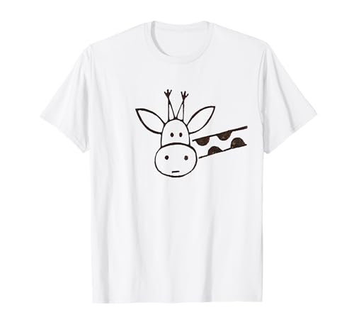 Love Giraffes Damen Shirt Giraffe Lovers für Kinder und Mädchen T-Shirt von Funny Giraffe safari animals costume girls mens