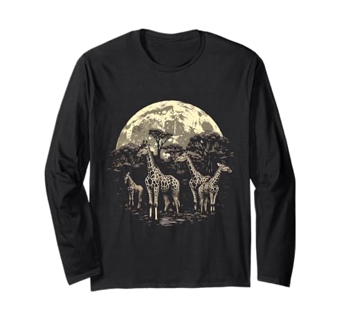 Love Giraffes Damen Shirt Giraffe Lovers für Kinder und Mädchen Langarmshirt Love Giraffes Damen Shirt Giraffe Lovers für Kinder und Mädchen Langarmshirt von Funny Giraffe women animals costume girls mens