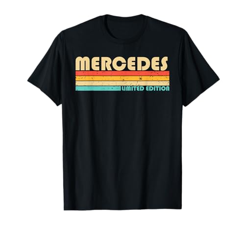 Funny Girl Mother Women Mom Custom First Name Gift Mercedes Retro Vintage 80er 90er Geburtstag T-Shirt Schwarz Klassisch Retro Crew-Ausschnitt Kurzarm Kind Mädchen Funny Girl Mother Women Mom Custom First Name Gift Mercedes Retro Vintage 80er 90er Geburtstag T-Shirt Schwarz Klassisch Retro Crew-Ausschnitt Kurzarm Kind Mädchen von Funny Girl Mother Women Mom Custom First Name Gift