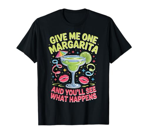 Margaritas Made Me Do It Shirt Lustig Männer Frauen Trinken T-Shirt von Funny Give Me One Margarita Design