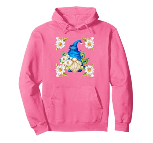 Pink Peacock Stuff for Girls Floral Daisy Mom Summer GNOME Pullover Hoodie Pink Peacock Stuff for Girls Floral Daisy Mom Summer GNOME Pullover Hoodie von Funny Gnome Peacock Gifts For Peacock Lovers