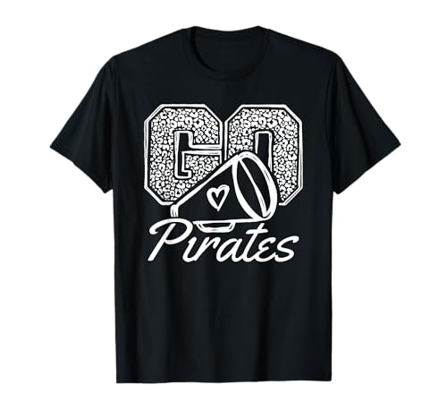 Go Cheer Piraten Sport Name Geschenke Männer Frauen Junge Mädchen T-Shirt Go Cheer Piraten Sport Name Geschenke Männer Frauen Junge Mädchen T-Shirt von Funny Go Cheer Pirates Sports Name Tee