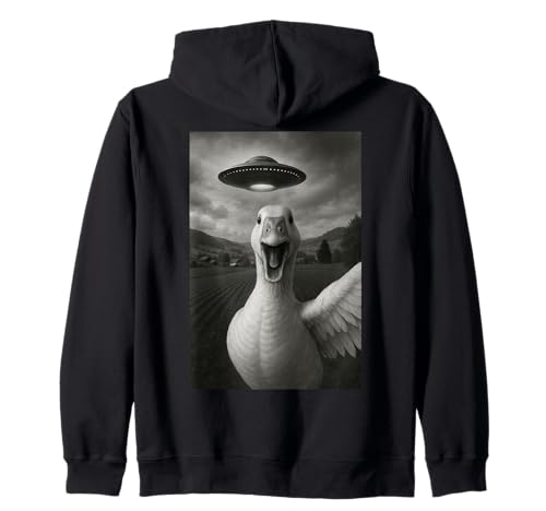 Lustiges Gans-Selfie mit Alien-UFO für Jungen, Männer, Frauen, Kinder Kapuzenjacke Lustiges Gans-Selfie mit Alien-UFO für Jungen, Männer, Frauen, Kinder Kapuzenjacke von Funny Goose Selfie Graphic Tees Apparel