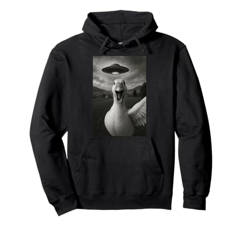 Lustiges Gans-Selfie mit Alien-UFO für Jungen, Männer, Frauen, Kinder Pullover Hoodie Lustiges Gans-Selfie mit Alien-UFO für Jungen, Männer, Frauen, Kinder Pullover Hoodie von Funny Goose Selfie Graphic Tees Apparel