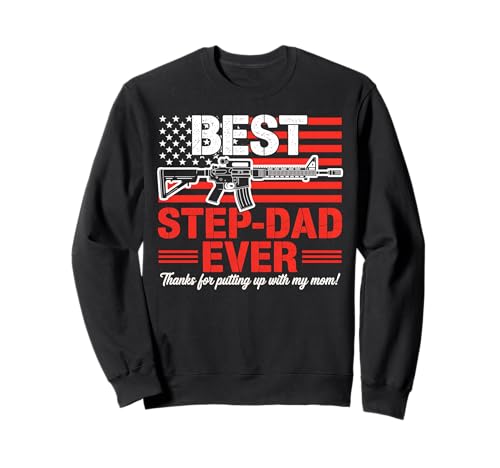 Stiefvater Vatertagsgeschenk Männer von Frau oder Kindern Sweatshirt Stiefvater Vatertagsgeschenk Männer von Frau oder Kindern Sweatshirt von Funny Graphic Tees For Women and Men