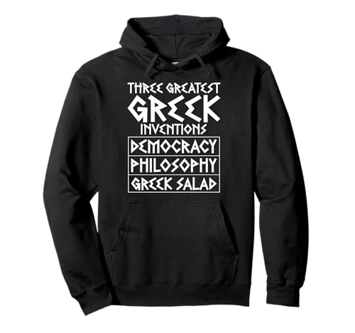 Lustige griechische Erfindungen, griechischer Salat, geeignet für Männer und Frauen. Pullover Hoodie Lustige griechische Erfindungen, griechischer Salat, geeignet für Männer und Frauen. Pullover Hoodie von Funny Greek Meme Greek Salad Products