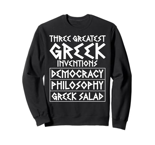 Lustige griechische Erfindungen, griechischer Salat, geeignet für Männer und Frauen. Sweatshirt Lustige griechische Erfindungen, griechischer Salat, geeignet für Männer und Frauen. Sweatshirt von Funny Greek Meme Greek Salad Products