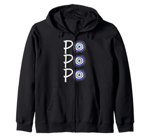 Po Po Po Griechischer Ausdruck für Männer Frauen Kapuzenjacke von Funny Greek Pride Products