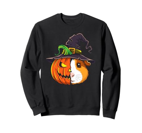 Jack O Laterne Meerschweinchen Kürbis Halloween Kinder Herren Damen Sweatshirt Jack O Laterne Meerschweinchen Kürbis Halloween Kinder Herren Damen Sweatshirt von Funny Guinea Pig Lovers Halloween Pumpkin Outfits